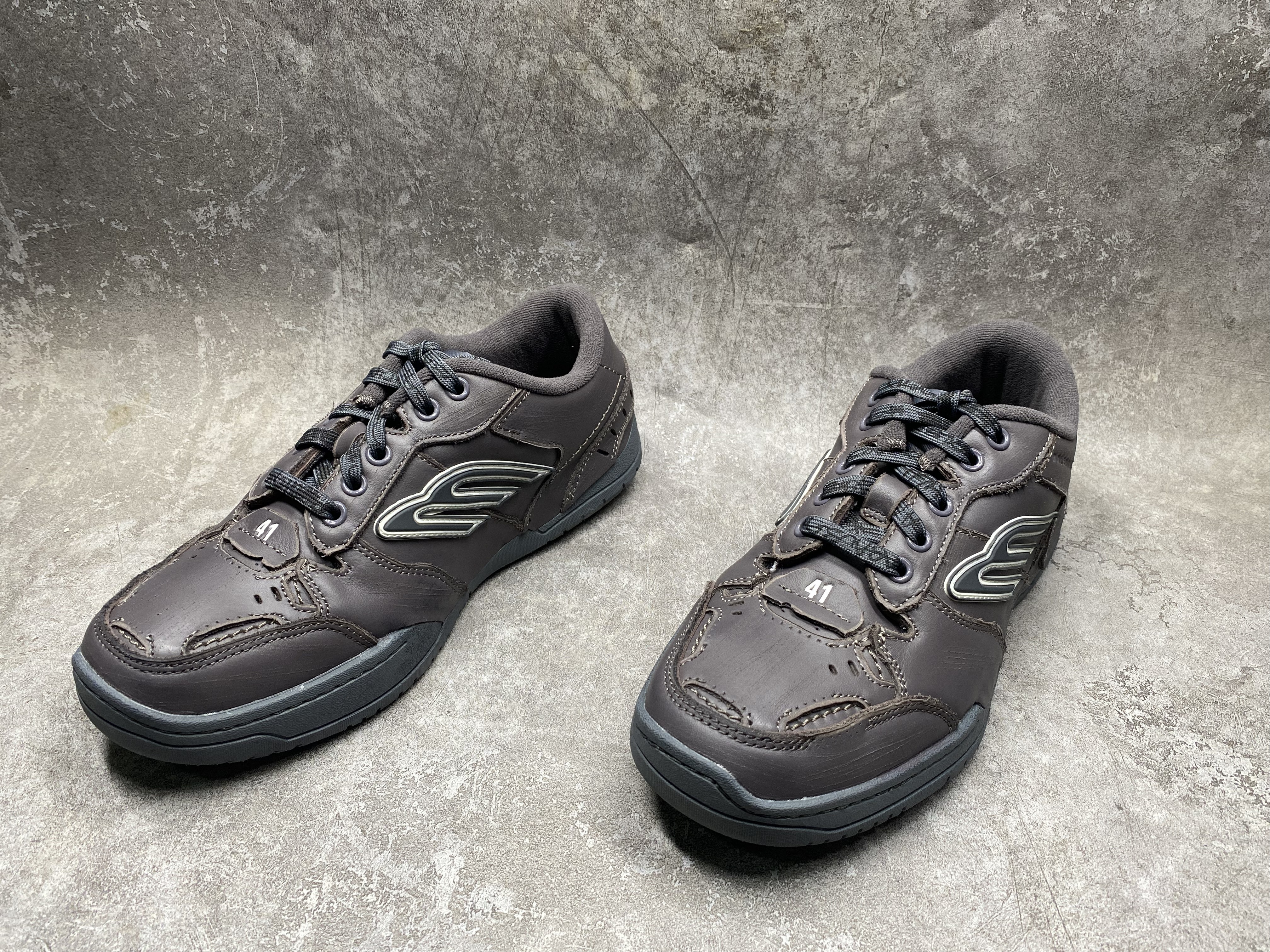 ua Ba*len*cia*ga hamptons worn-out sneaker (run one size large)