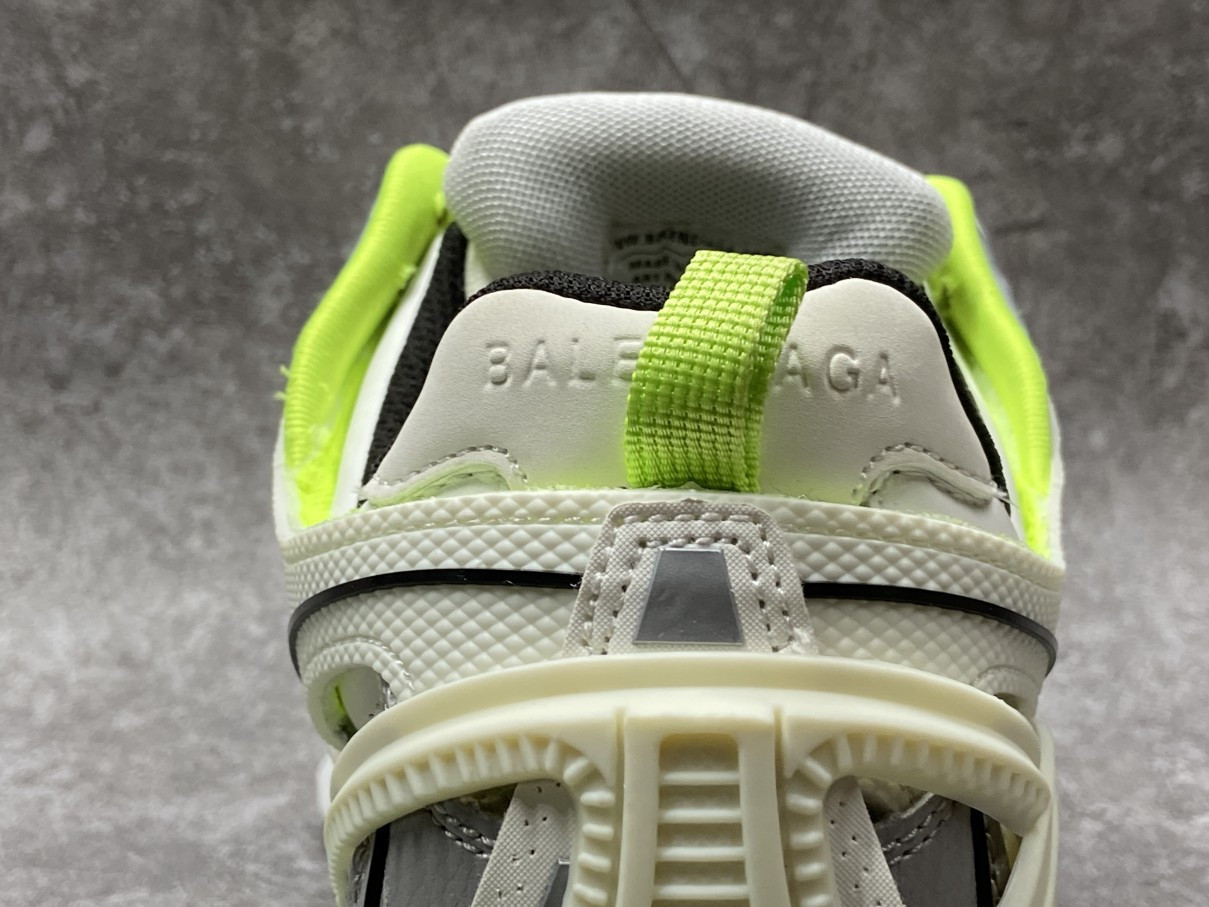 Balenciga Track Trainer White Fluo Yellow