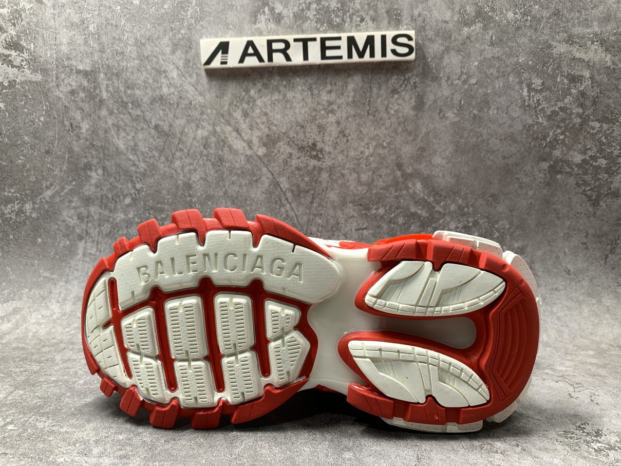 Balenciga Track 2.0 White Red