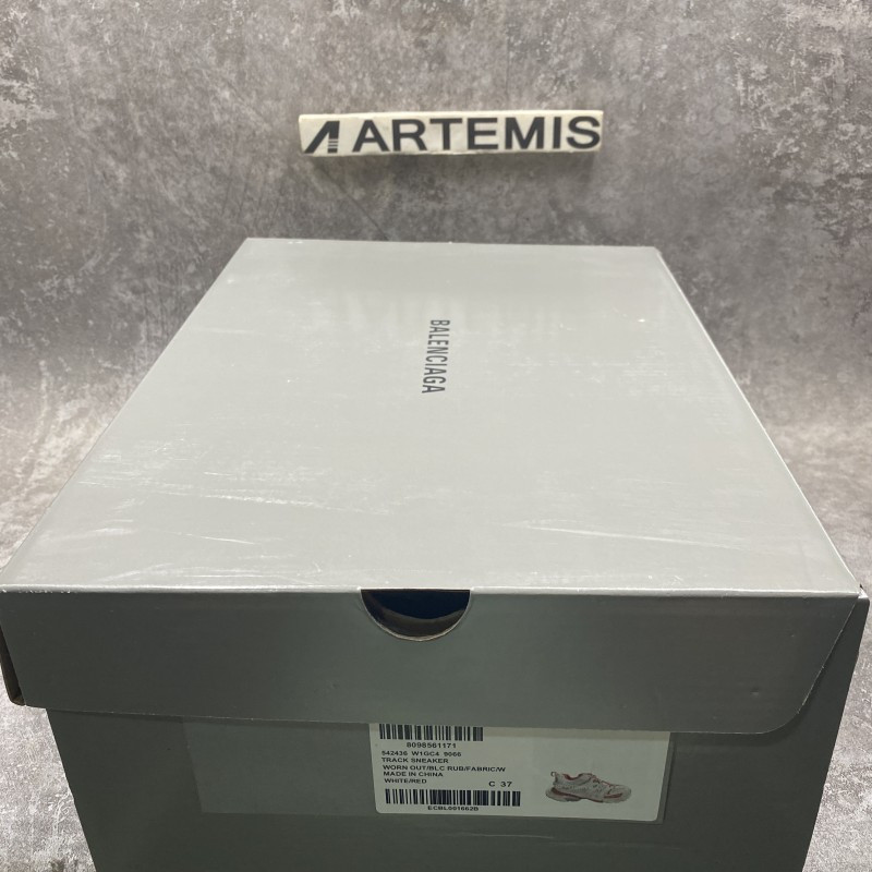 Balenciga Track White Red