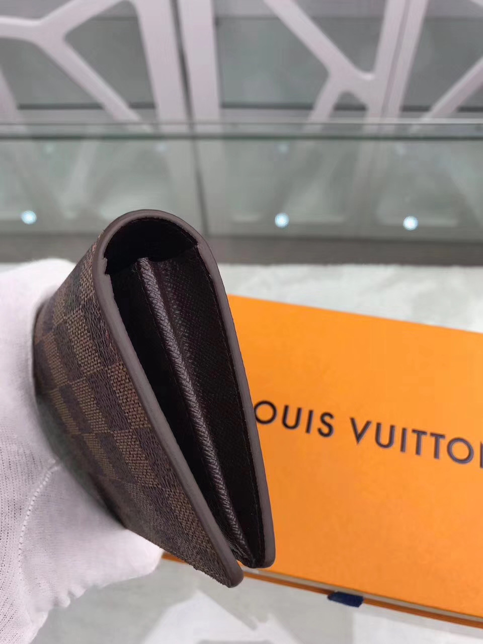 Damier Ebene BRAZZA WALLET N60017