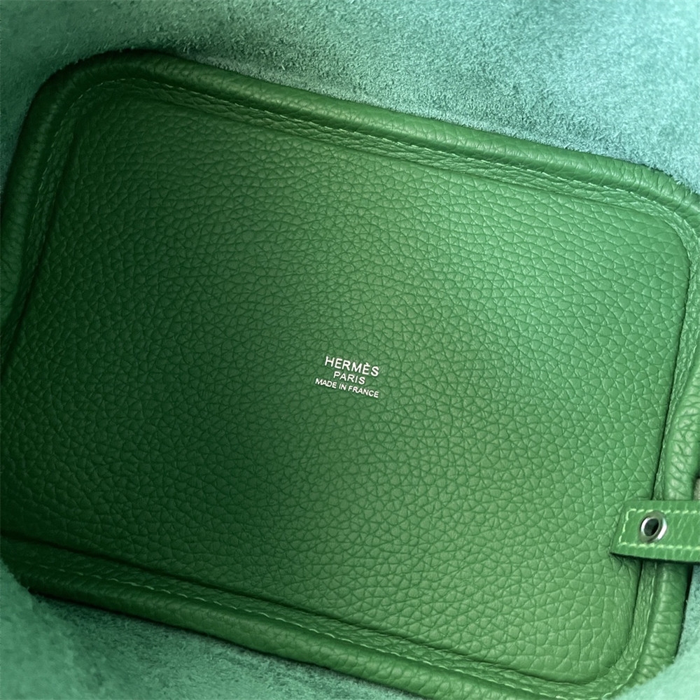 Hermès Picotin 18cm bamboo green without original box