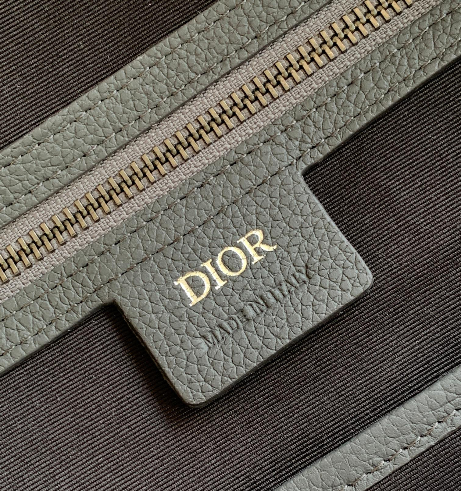 D*or lingot bag gray 50 x 25 x 21.5 cm