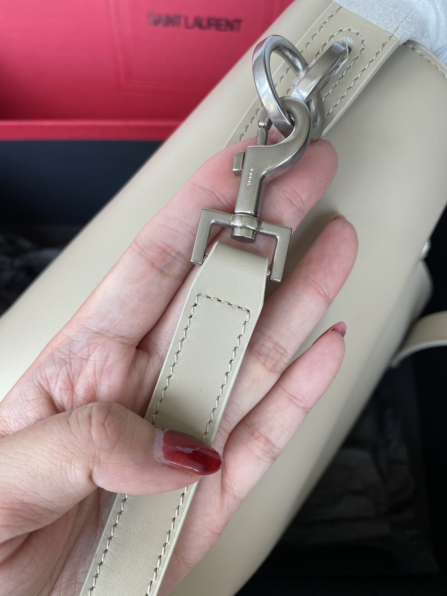 Y*L le 37 small (shiny leather) 17 x 20 x 13 cm