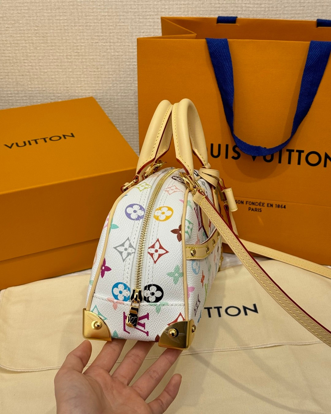 LV x TM Handbag East West M13084 27x14x10cm
