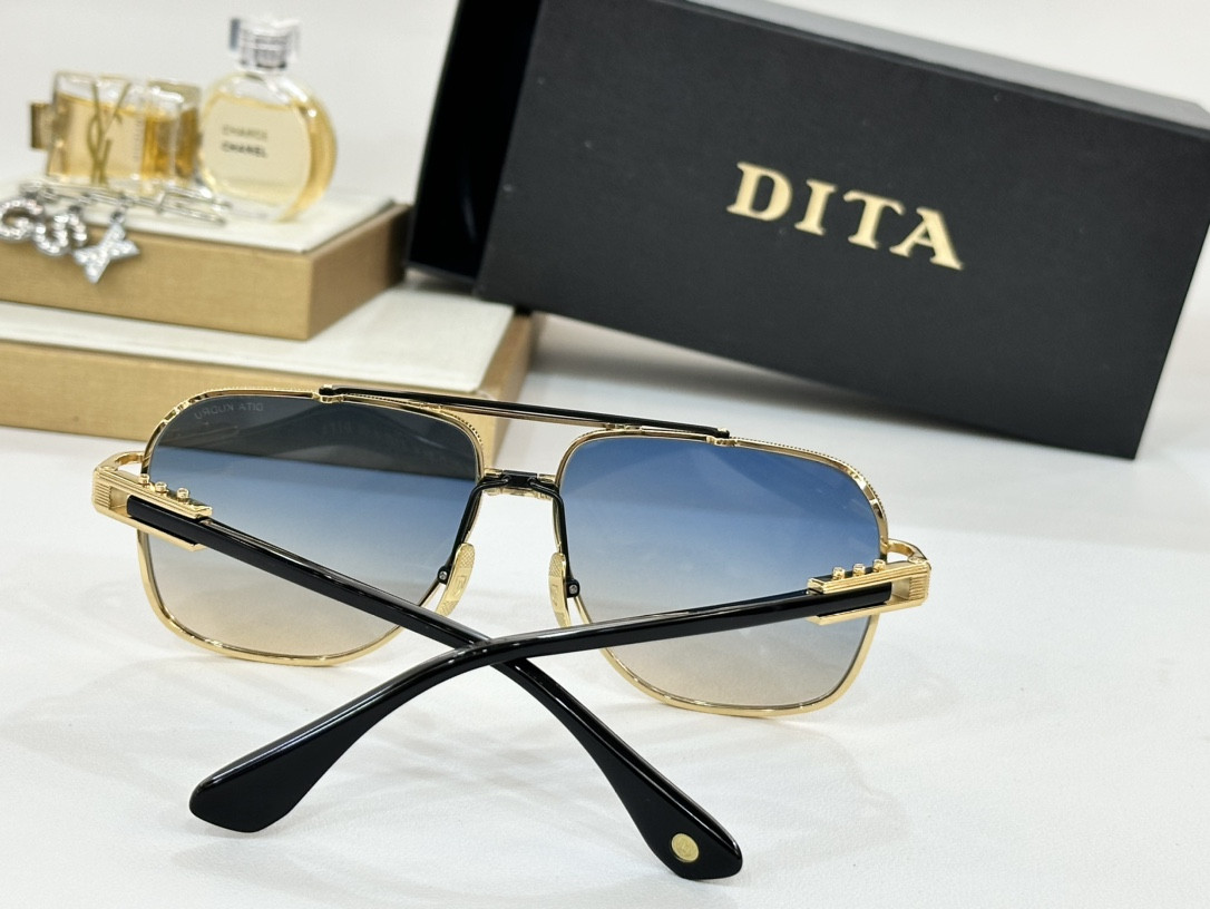 DITA Glasses DTS436-GLD-BLK 61-14-135