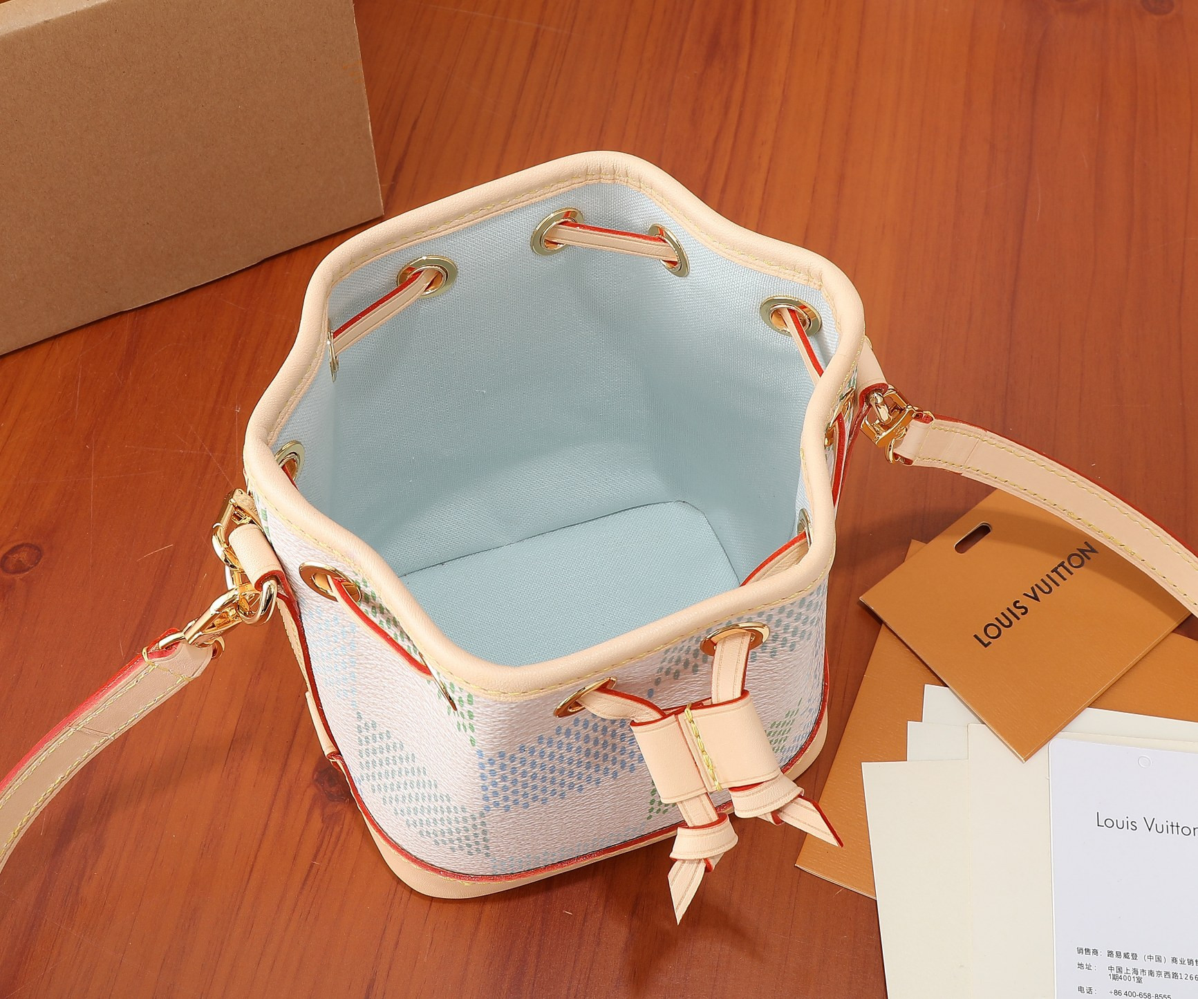 LV Nano Noé N40640 13 x 16 x 10 cm