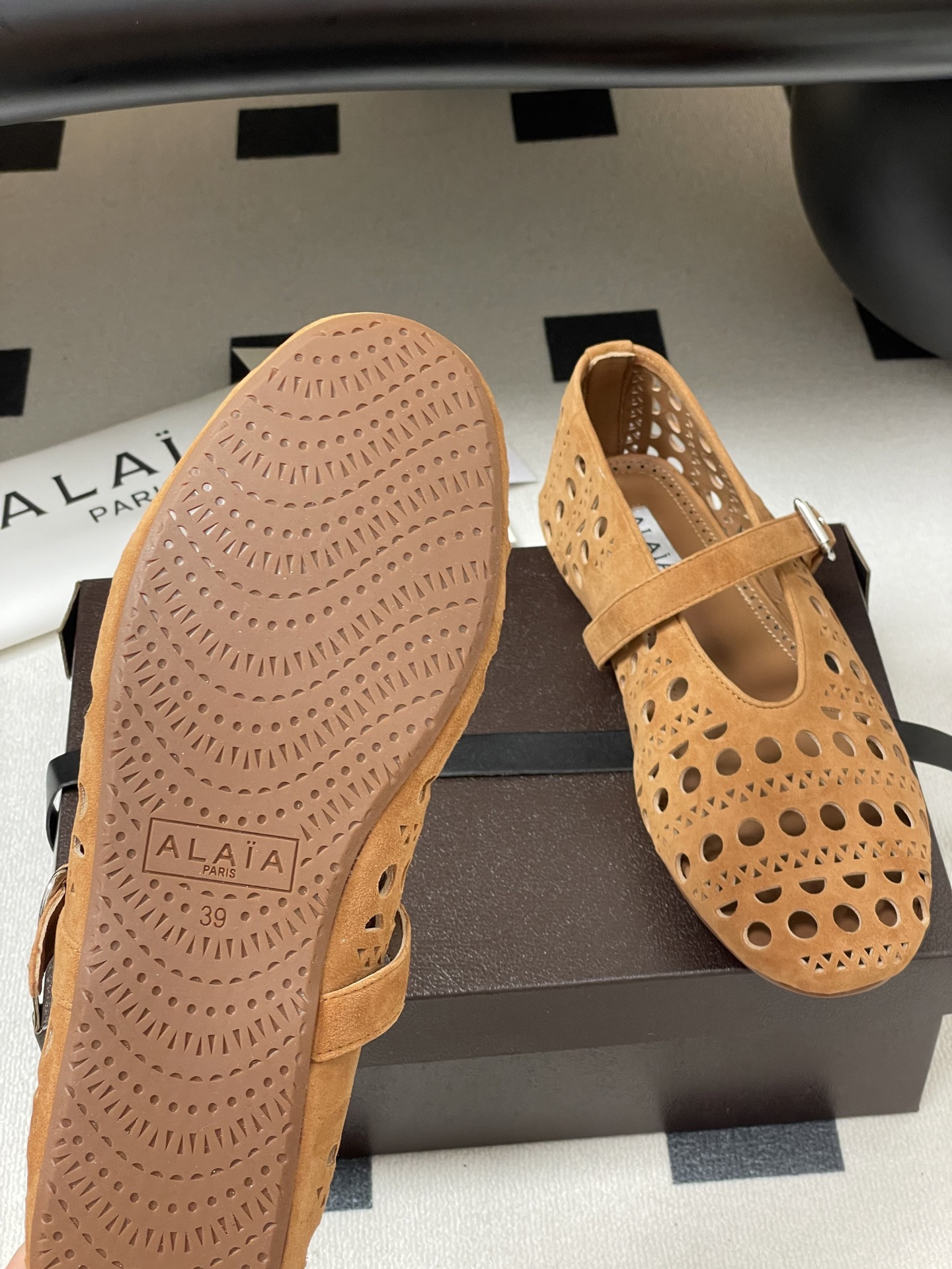 UA ALAÏA Vienne BALLET FLATS(Customized Size 7-10 days production time)