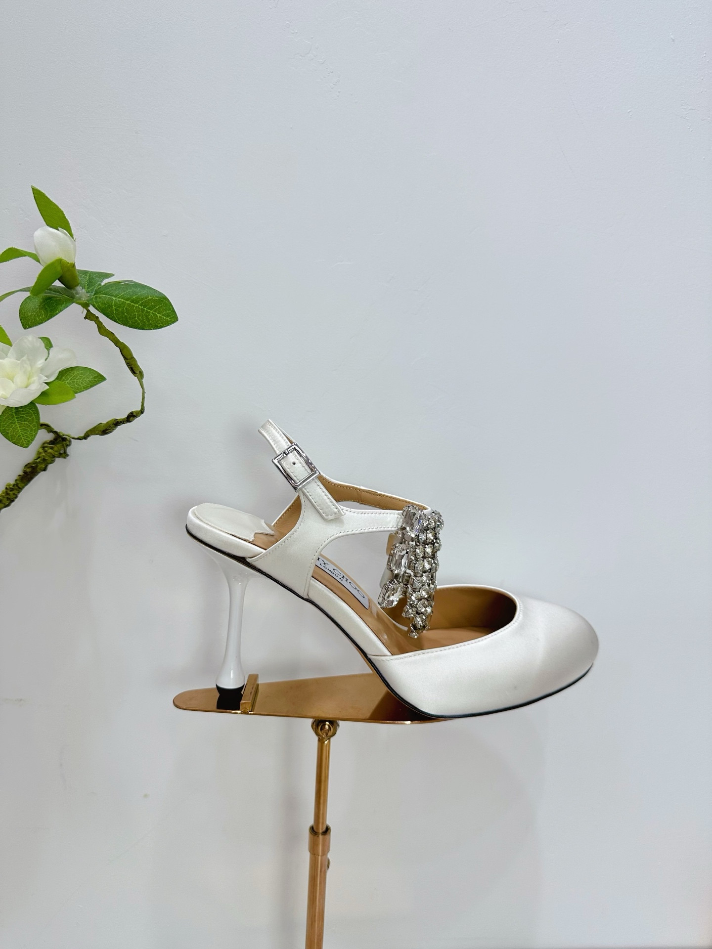 ua Ji*y Ch* verity glitter slingbacks 8.5cm